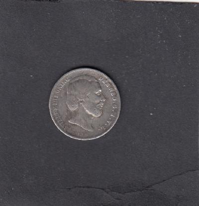 Beschrijving: 1/2 Gulden WILLEM III